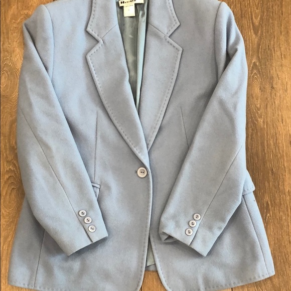 Nygard Petites Blue Blazer Size 8 - Picture 3 of 6
